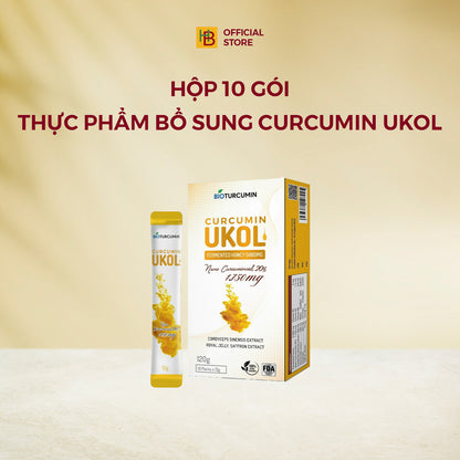 [Hộp 10 gói] Thực phẩm bổ sung CURCUMIN UKOL