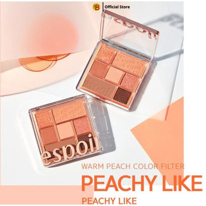 Bảng Phấn Mắt 7 Màu Espoir Real Eye Palette 7.1gr