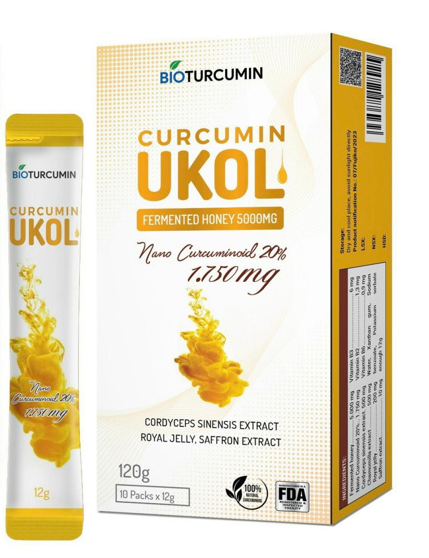 [Hộp 10 gói] Thực phẩm bổ sung CURCUMIN UKOL